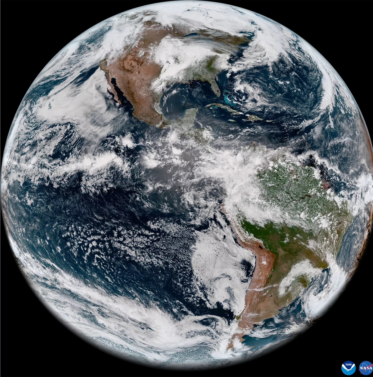 NOAA Releases First Image from GOES-18 Weather Satellite