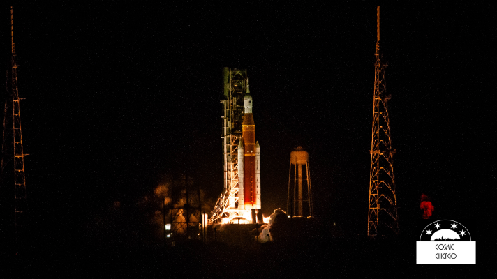 Photos: Artemis I Mission Launches to the Moon from Kennedy Space Center